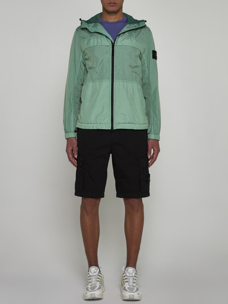 Stone Island Hooded Nylon Jacket - Men