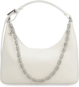 Givenchy Moon Cut Out Small Bag In Ivory Leather - Women