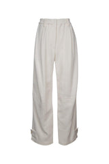 Brunello Cucinelli Pintuck Detailed Straight Leg Trousers - Women