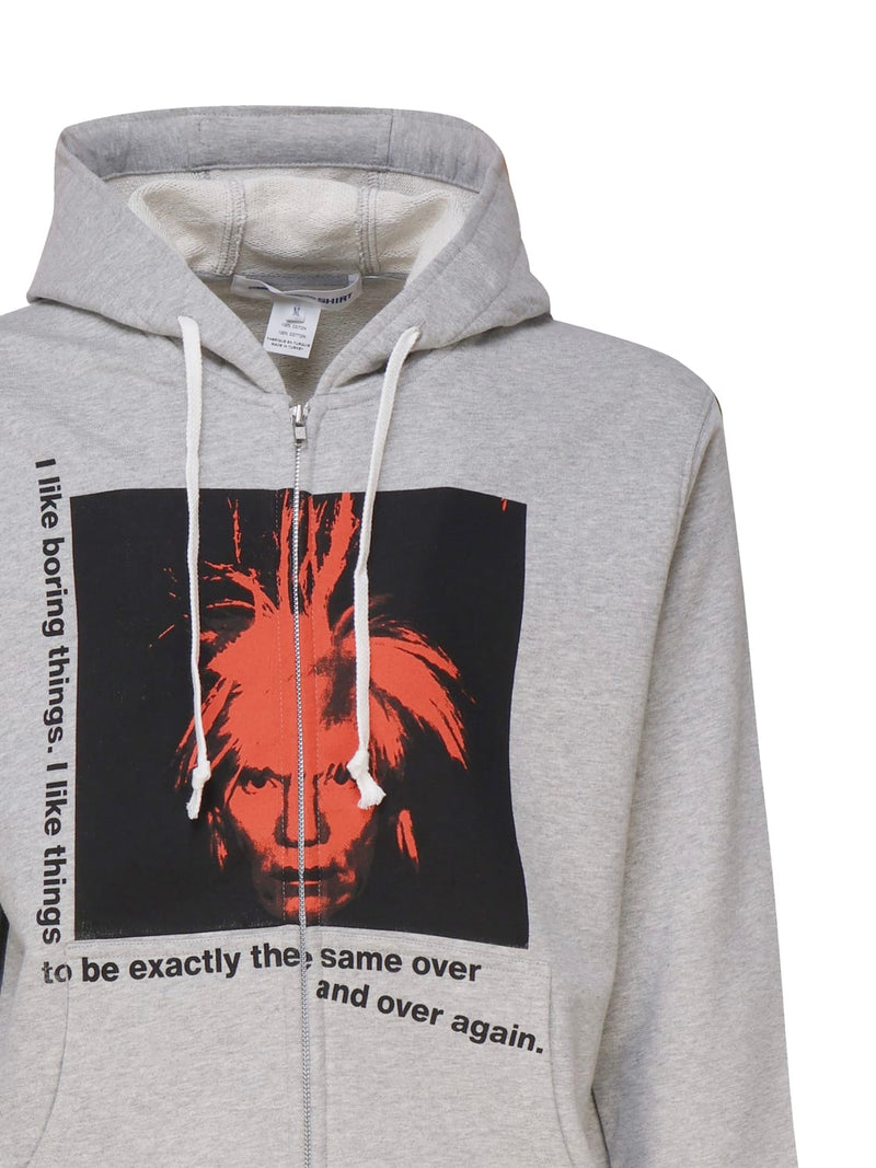 Comme des Garçons Cotton Sweatshirt With Andy Warhol Print - Men