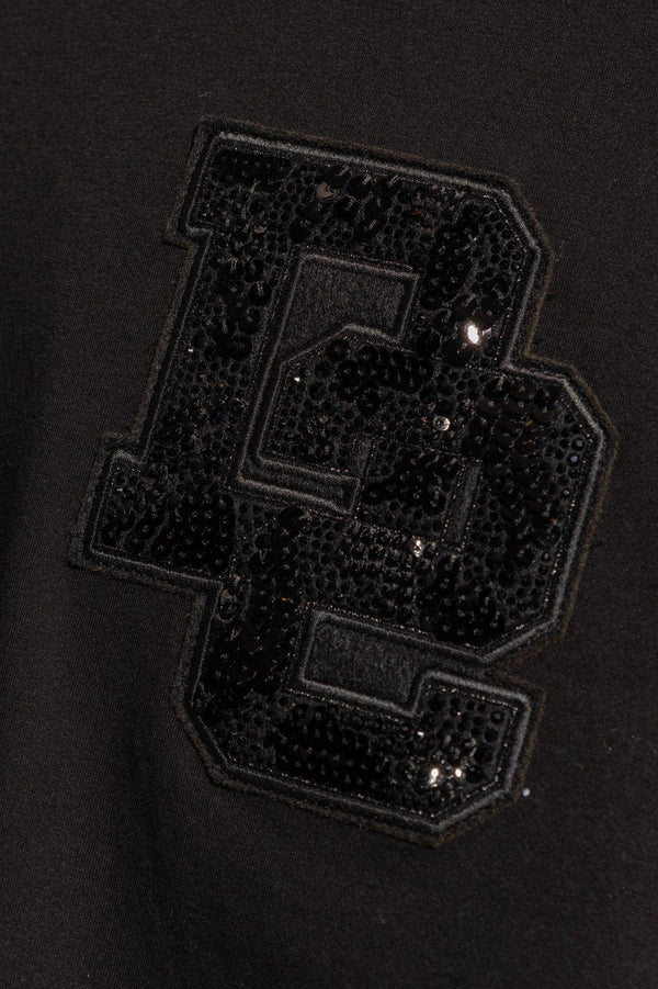 Dsquared2 Sequinned Logo-patch Crewneck T-shirt - Men