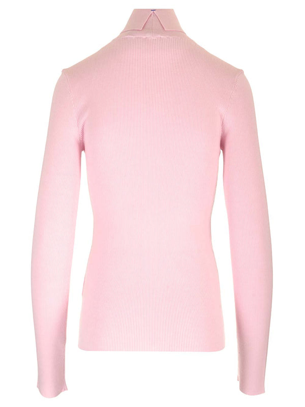 Burberry Pink Turtleneck Sweater - Women