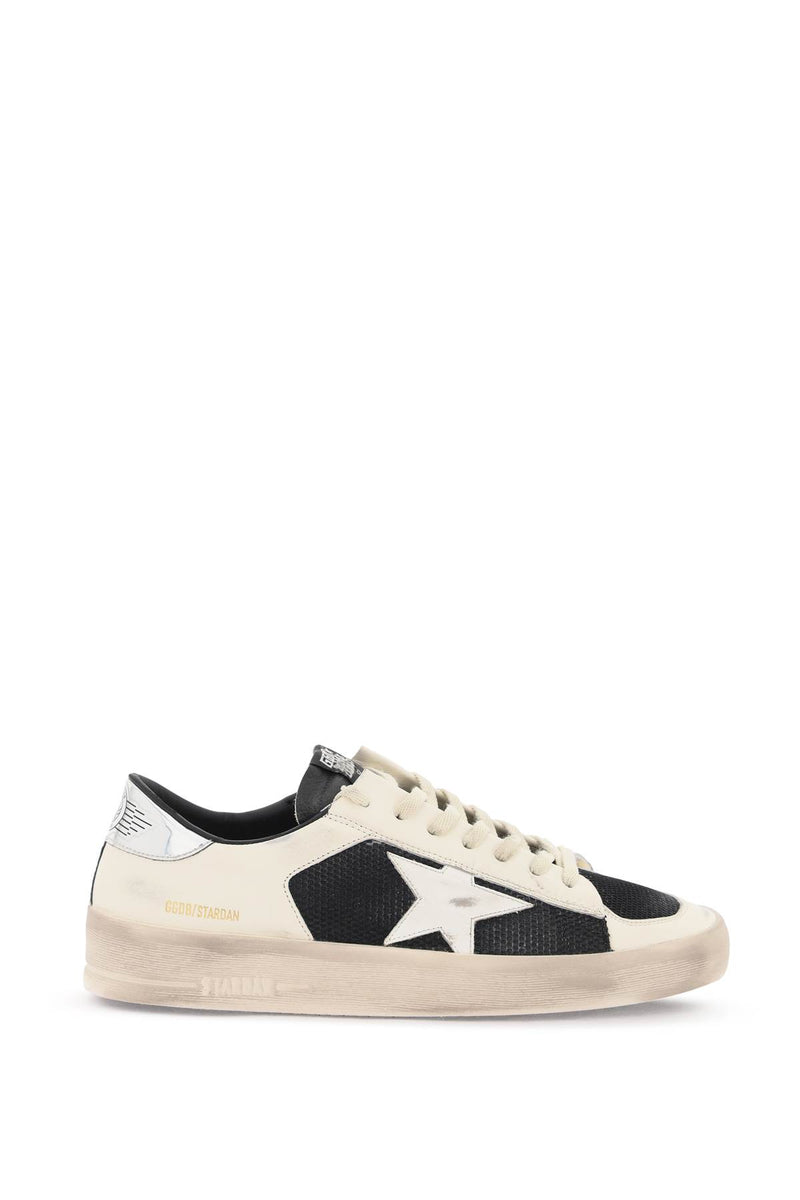 Golden Goose Mesh And Leather Stardan Sneakers - Men