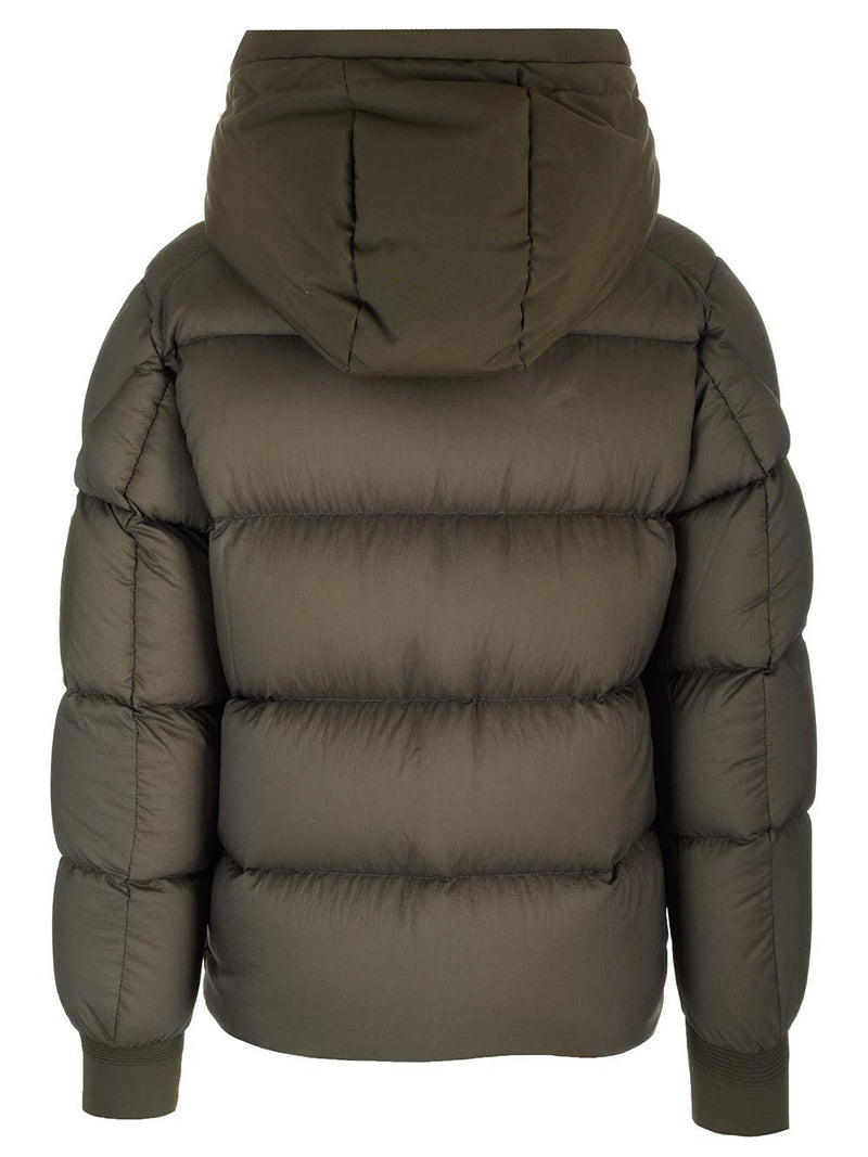 Moncler Brown kjerag Short Down Jacket - Men - Piano Luigi