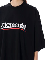 VETEMENTS Campaign Logo T-shirt - Unisex