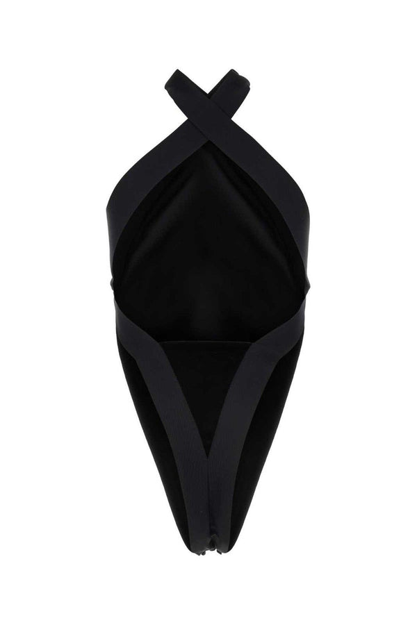 Saint Laurent Sleeveless Velvet Bodysuit - Women