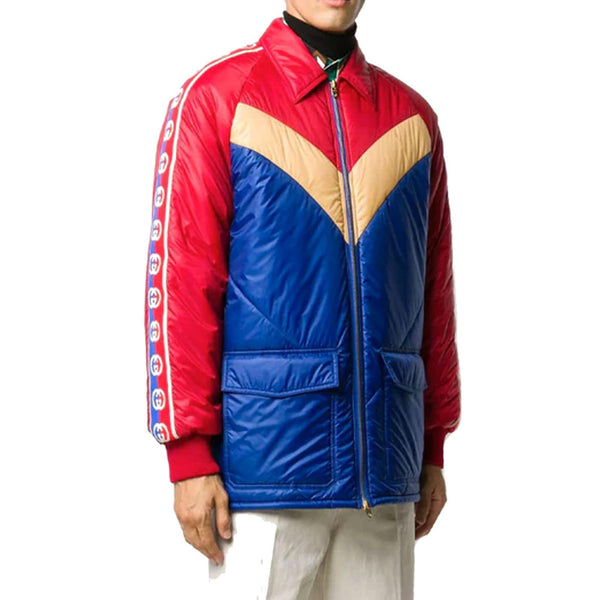 Gucci Logo Padded Jacket - Men - Piano Luigi