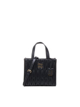 Miu Miu Nappa Leather Quilted Shopping Bag - Women