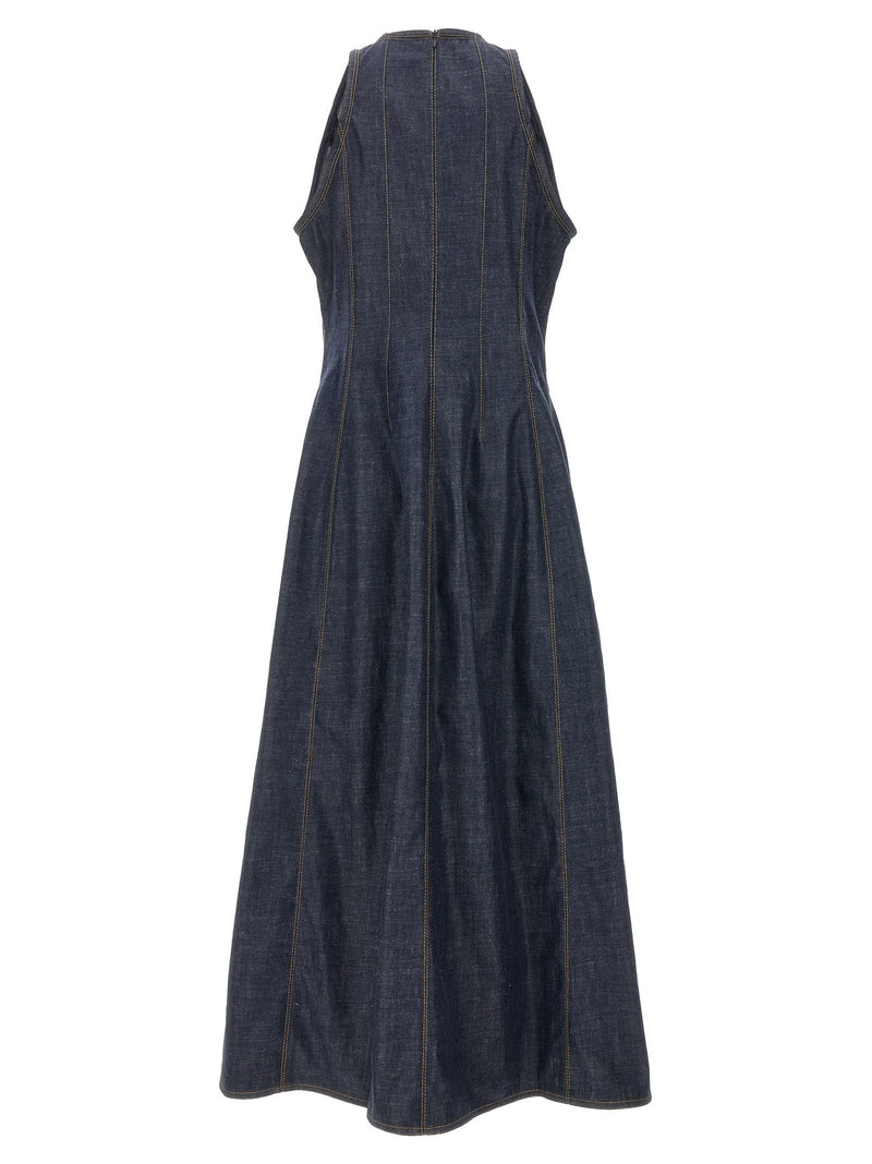 Brunello Cucinelli Denim Long Dress - Women