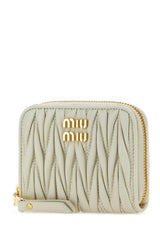 Miu Miu Logo Lettering Zip-around Wallet - Women