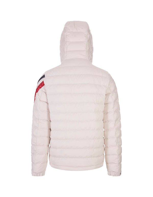 Moncler White Berard Down Jacket - Women