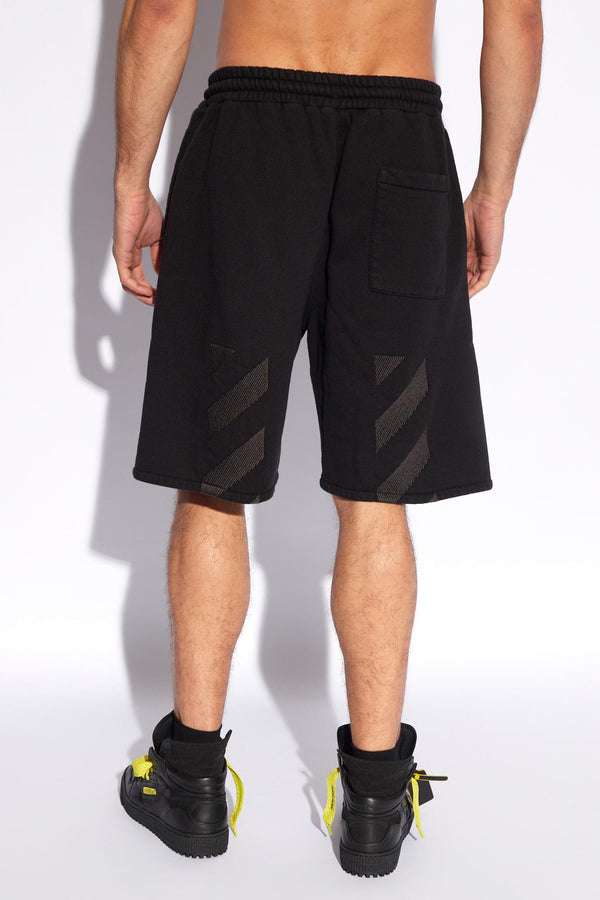 Off-white Cotton Shorts - Men