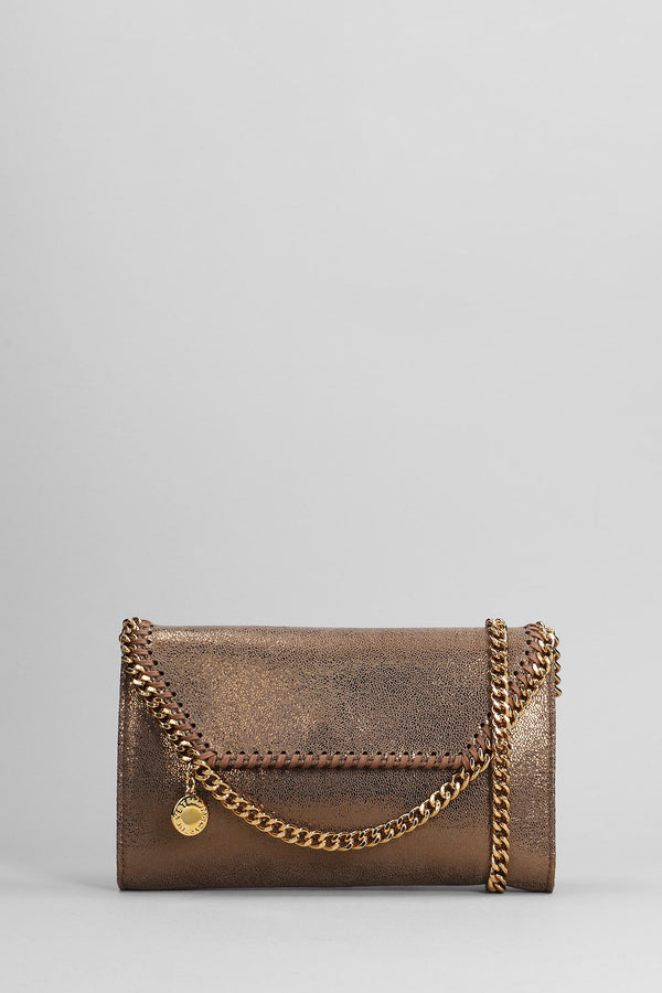 Stella McCartney Shoulder Bag In Brown Polyester - Women