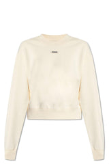 Jacquemus Logo Patch Cropped Sweatshirt - Women