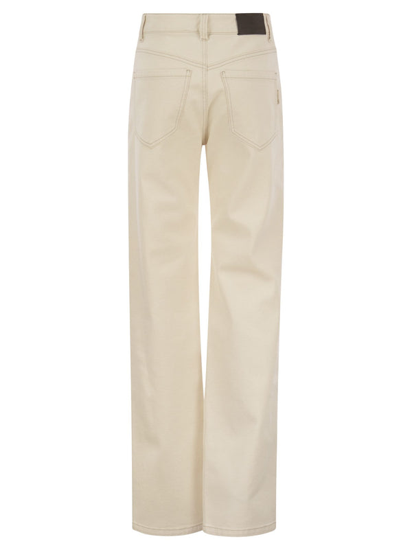 Brunello Cucinelli Straight Leg Jeans - Women