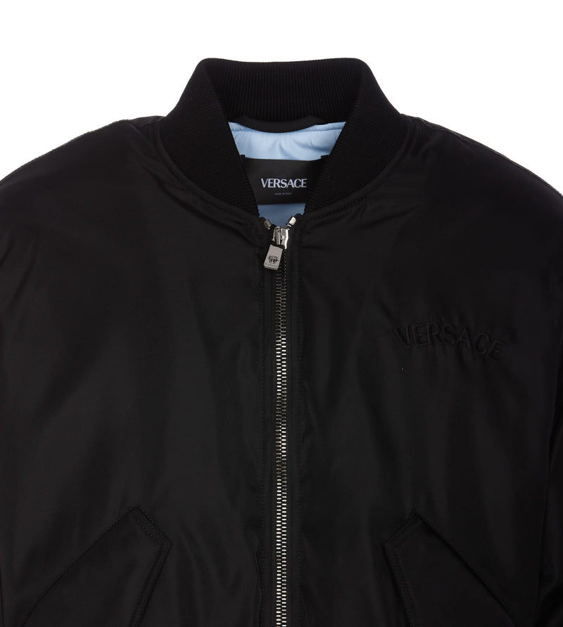 Versace Logo Bomber Jacket - Men