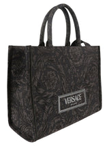 Versace Large Jacquard Embroidered Tote - Men