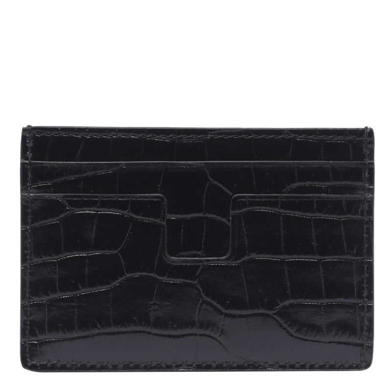 Tom Ford Logo Cards Holder - Men - Piano Luigi