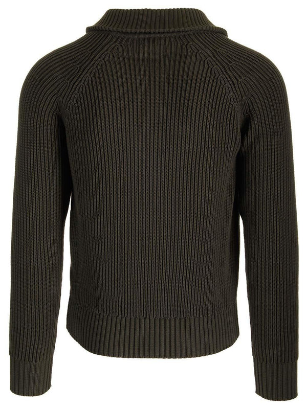 Tom Ford Zipped Ribbed-knit Cardigan - Men - Piano Luigi