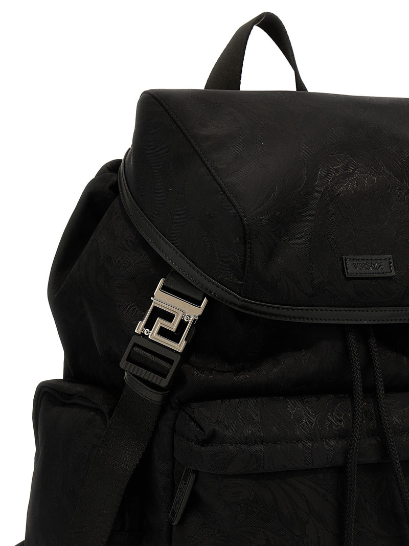 Versace neo Nylon Jacquard Backpack - Men