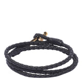 Tom Ford Logo Plaque Braided Bracelet - Men