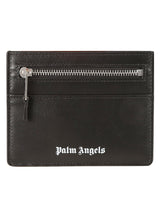 Palm Angels Logo Zip Card Holder - Men