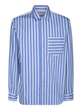 J.W. Anderson Patchwork Light Blue Shirt - Men