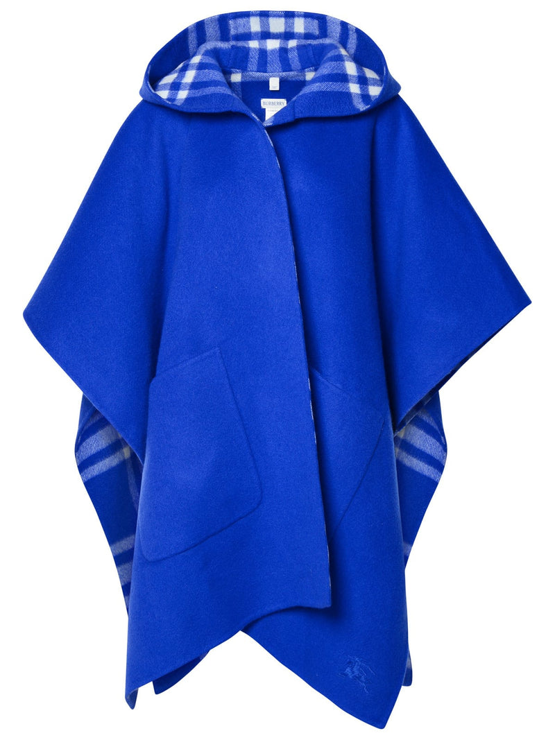 Burberry Blue Cashmere Cape - Women