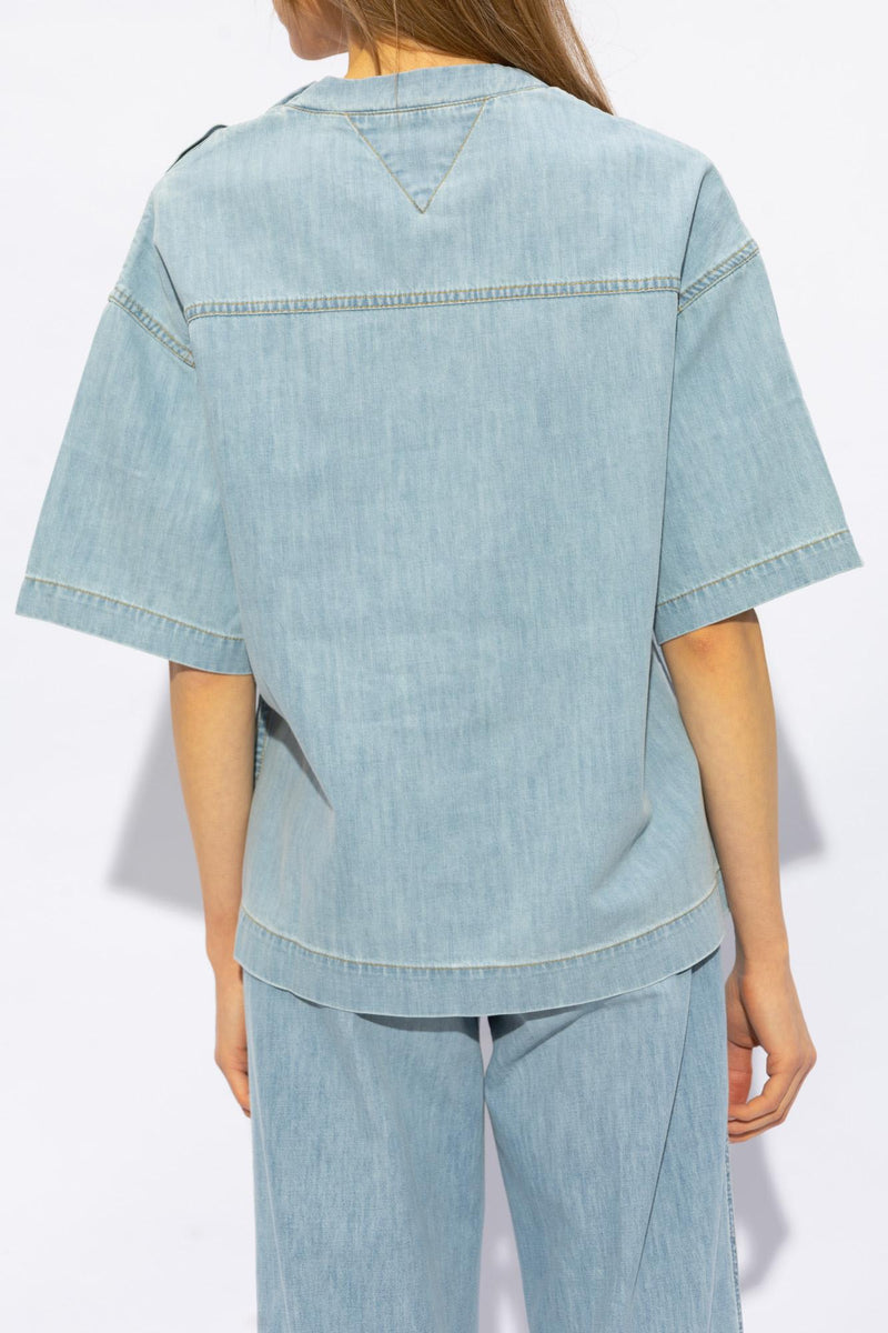 Bottega Veneta Denim Top - Women