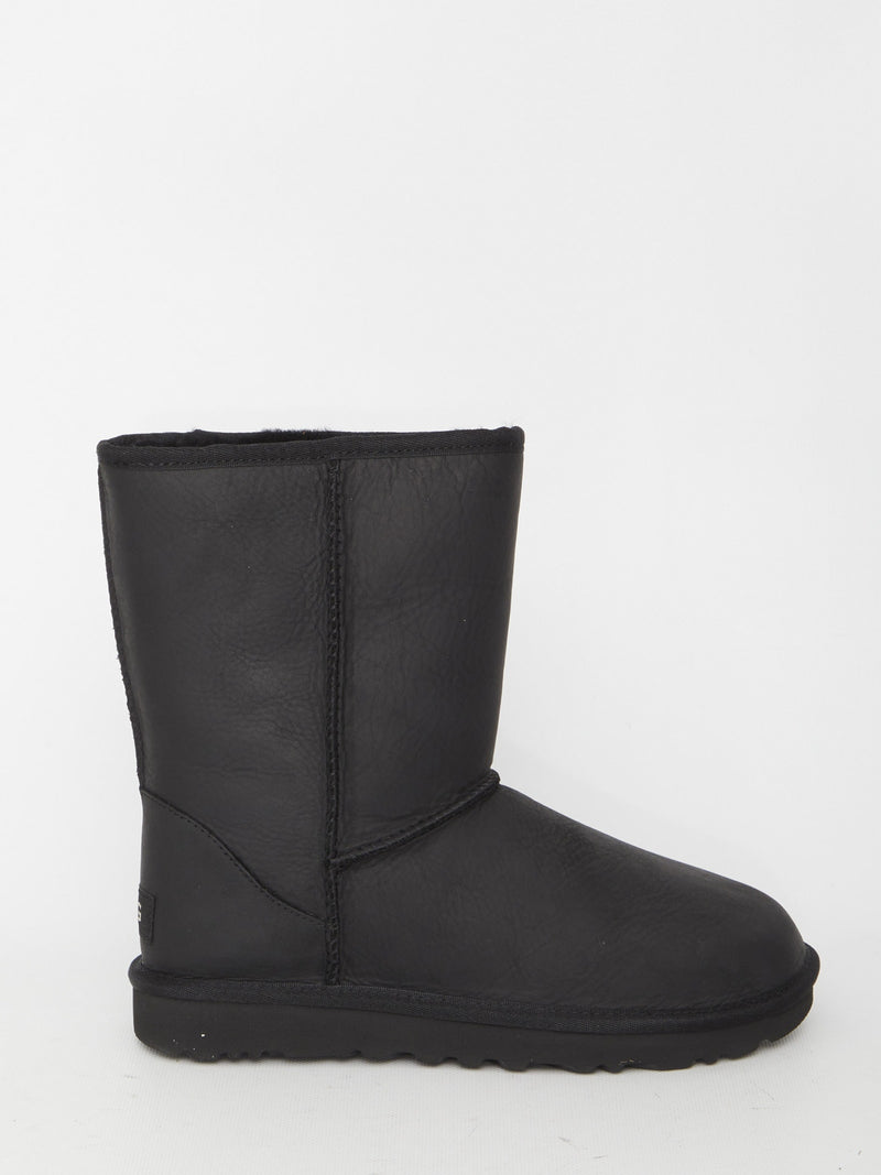 Classic Short Leather Ugg - Women