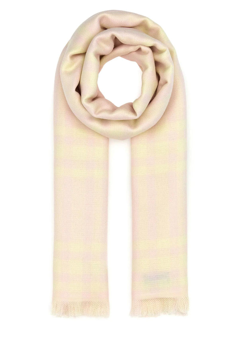 Burberry Printed Wool Blend Scarf - Men