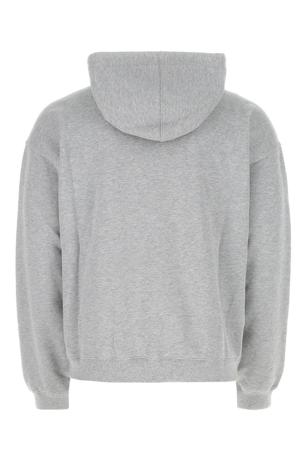 Gucci Melange Grey Cotton Sweatshirt - Men