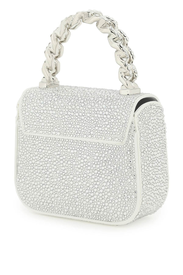 Versace La Medusa Handbag With Crystals - Women