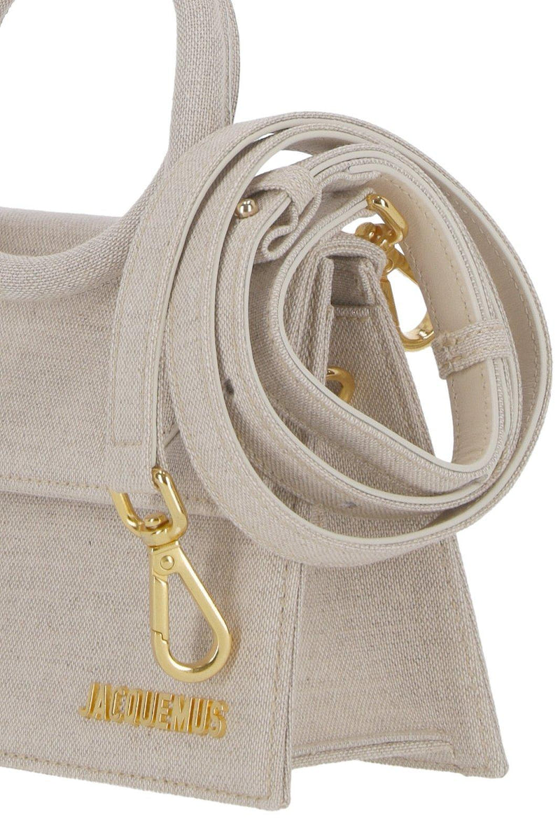 Jacquemus Logo Plaque Long Bambino Top Handle Bag - Women