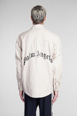 Palm Angels Shirt With Back Logo - Men