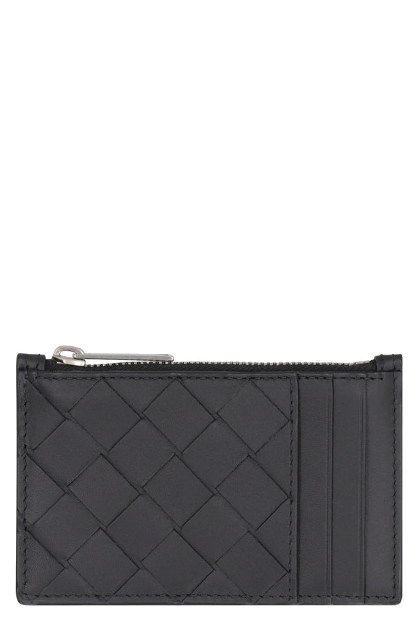 Bottega Veneta Leather Card Holder - Men