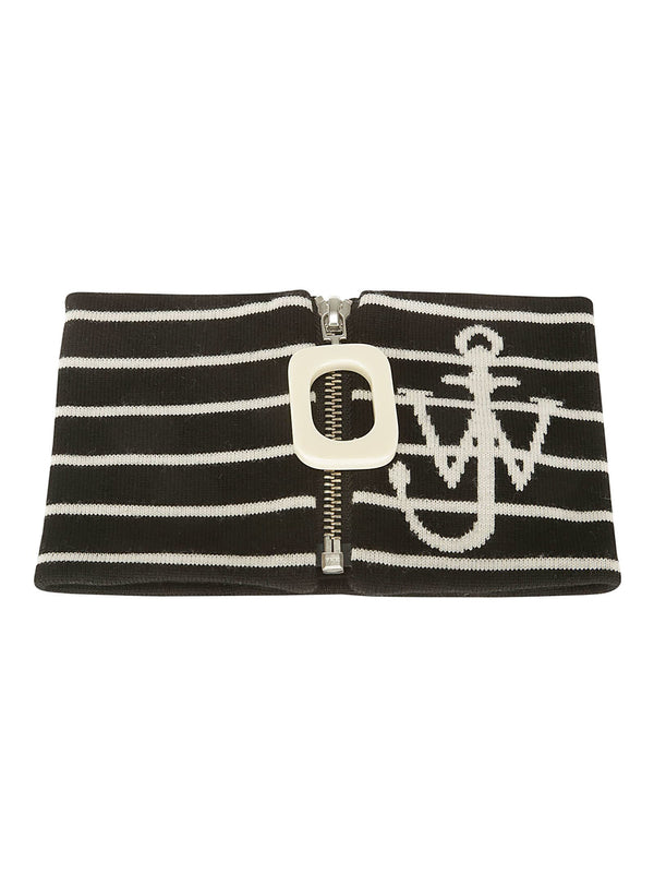 J.W. Anderson Striped Anchor Neckband - Women