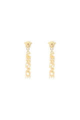 Versace Logo Pendant Earrings - Women