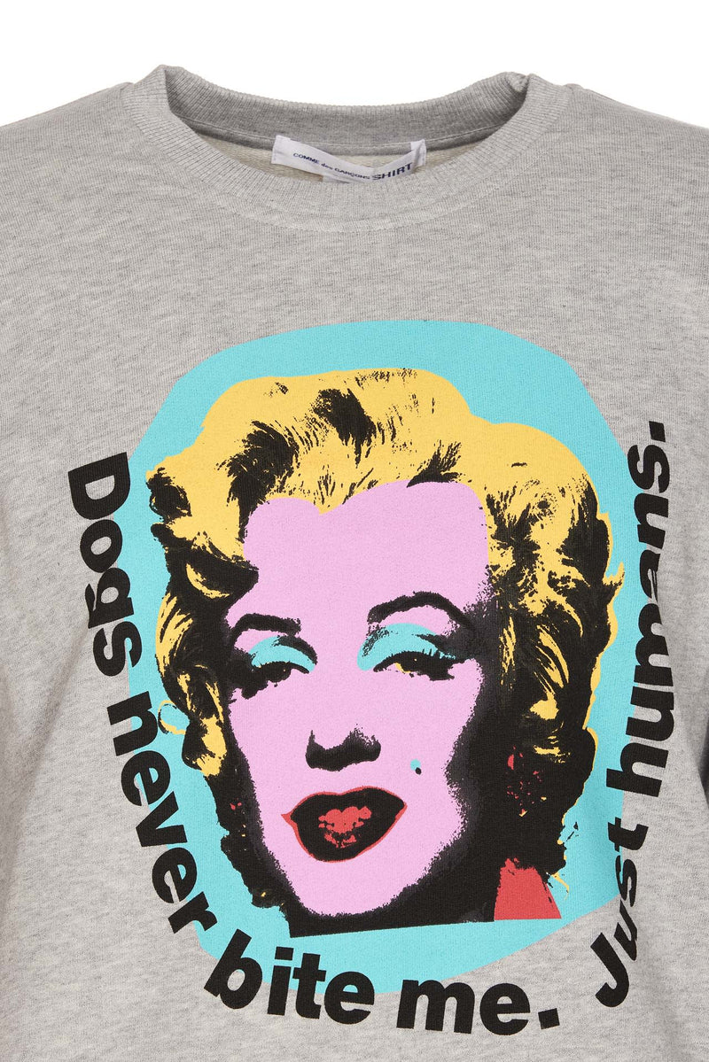 Comme des Garçons Marilyn Monroe Print Sweatshirt - Men