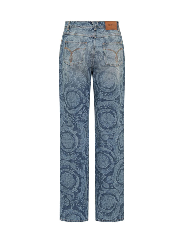 Versace Baroque Jeans - Women - Piano Luigi