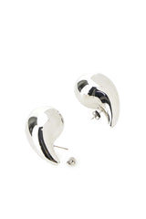 Bottega Veneta 925 Silver Big Drop Earrings - Women