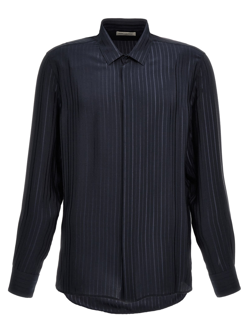 Saint Laurent Crepe De Chine Shirt - Men