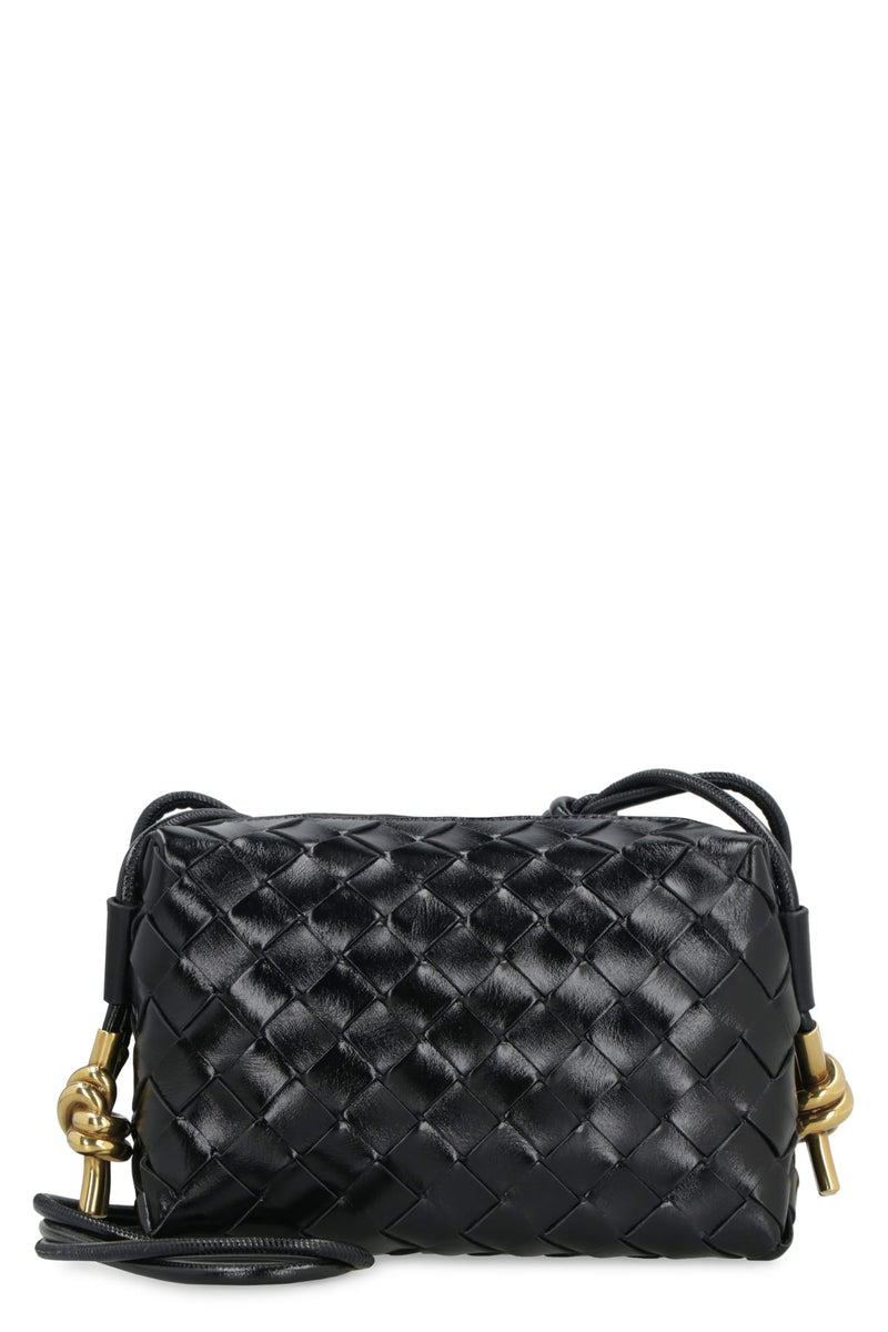 Bottega Veneta Mini Loop Leather Crossbody Bag - Women