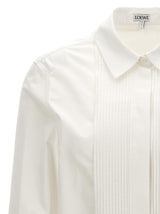 Loewe Pleated Plastron Shirt - Women