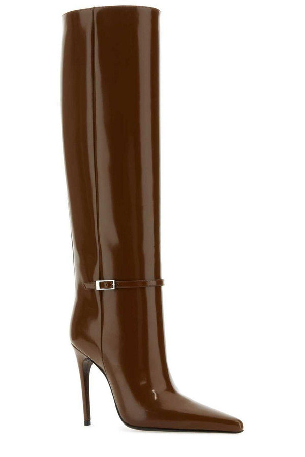 Saint Laurent Vendome Pointed Toe Boots - Women