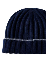 Brunello Cucinelli English Rib Cashmere Knit Beanie - Men