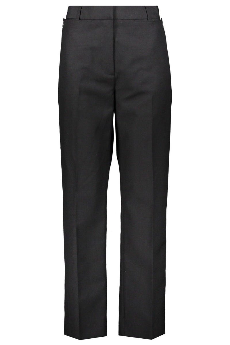 Burberry Wool And Mohair Trousers - Women - Piano Luigi