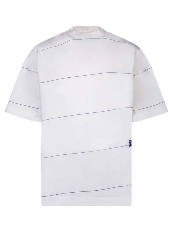 Burberry Striped White T-shirt - Men