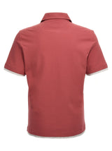 Brunello Cucinelli Double Layer Effect Polo Shirt - Men