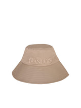 J.W. Anderson Logo Shade Beige Hat - Women